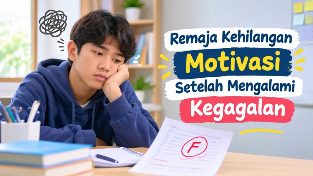 Sekali Gagal Langsung Menyerah? Memahami Ketakutan Remaja untuk Mencoba Lagi & Solusinya