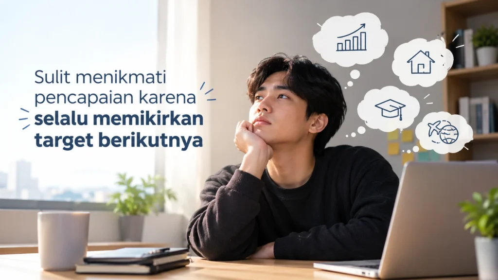 Baru Berhasil Satu Hal, Sudah Cemas Memikirkan Hal Berikutnya: Kenapa Sulit Merasa Puas?