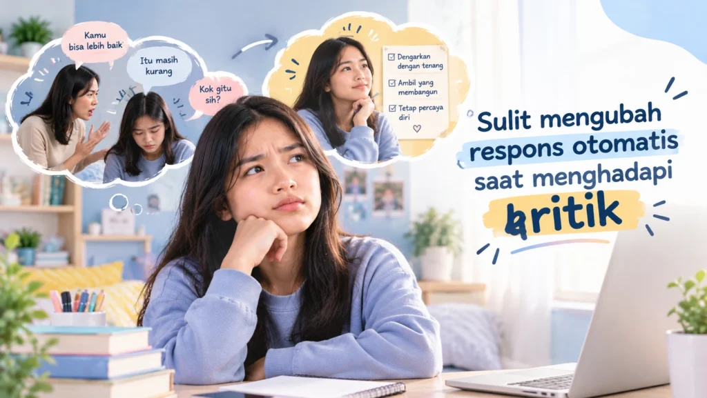 Mengapa Pikiran Langsung Kacau Saat Diberi Masukan? Cara Memahami dan Mengubah Respons Otomatis Terhadap Kritik