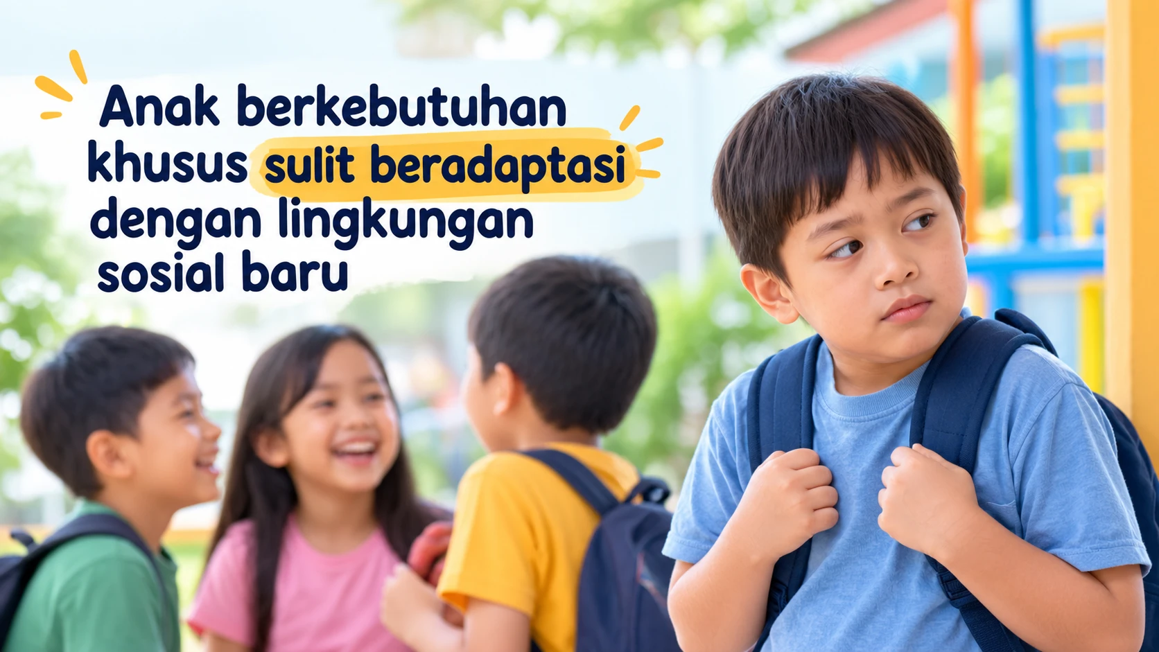 Lingkungan Baru, Reaksi Berbeda: Mengapa Adaptasi Sosial Bisa Menjadi Tantangan bagi Anak Berkebutuhan Khusus?