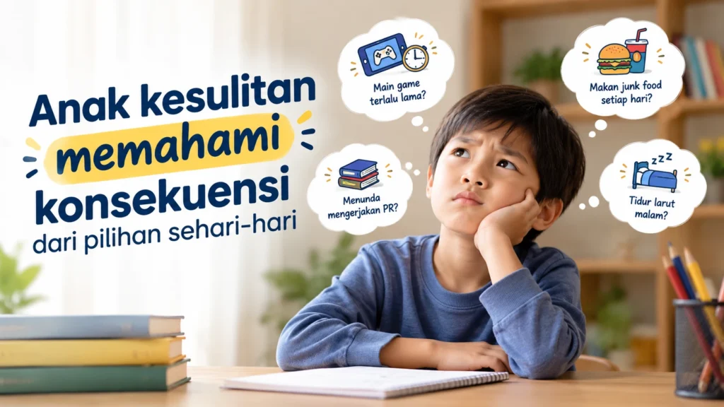 Anak Kesulitan Memahami Konsekuensi dari Pilihan Sehari-Hari? Ini Cara Melatihnya Tanpa Harus Marah